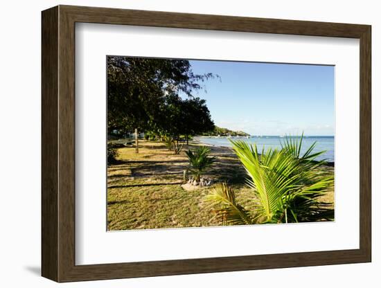 Oualie Beach, Nevis, St. Kitts and Nevis, Leeward Islands, West Indies, Caribbean, Central America-Robert Harding-Framed Photographic Print