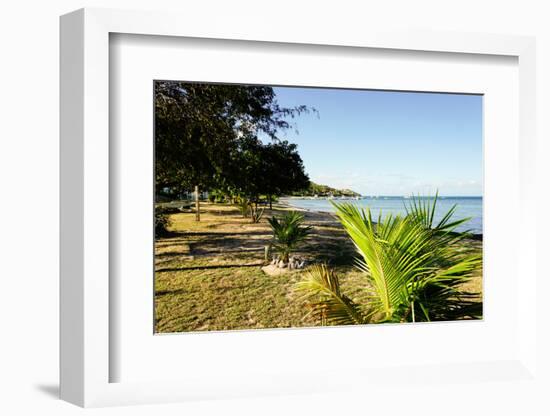 Oualie Beach, Nevis, St. Kitts and Nevis, Leeward Islands, West Indies, Caribbean, Central America-Robert Harding-Framed Photographic Print