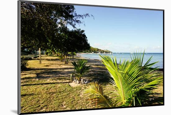 Oualie Beach, Nevis, St. Kitts and Nevis, Leeward Islands, West Indies, Caribbean, Central America-Robert Harding-Mounted Photographic Print