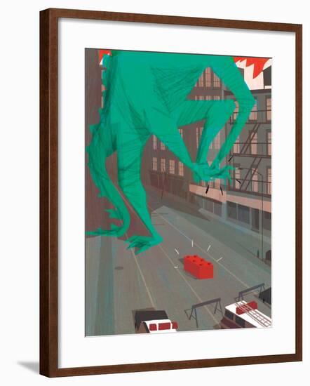 Ouch!-A Richard Allen-Framed Giclee Print