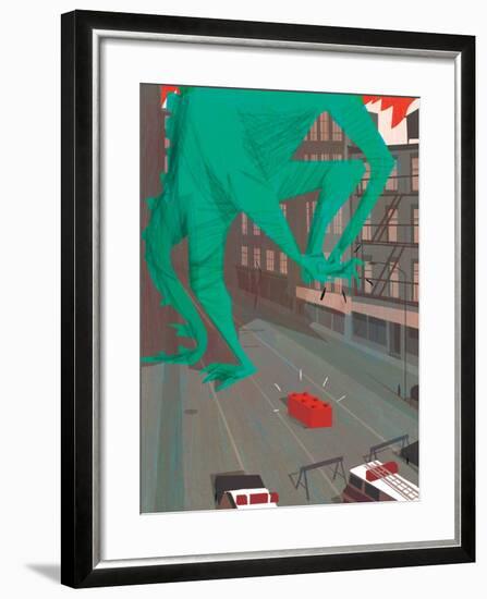 Ouch!-A Richard Allen-Framed Giclee Print