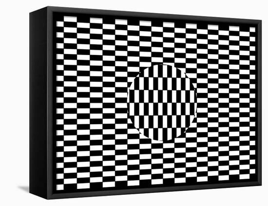 Ouchi Illusion-Science Photo Library-Framed Premier Image Canvas