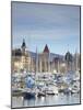 Ouchy Harbour, Lausanne, Vaud, Switzerland-Ian Trower-Mounted Photographic Print