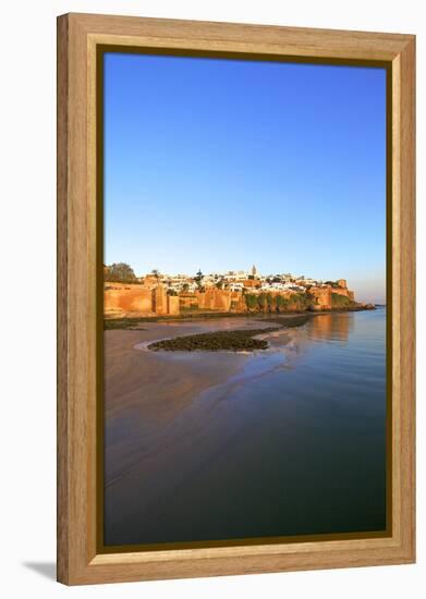 Oudaia Kasbah and Coastline, Rabat, Morocco, North Africa, Africa-Neil Farrin-Framed Premier Image Canvas