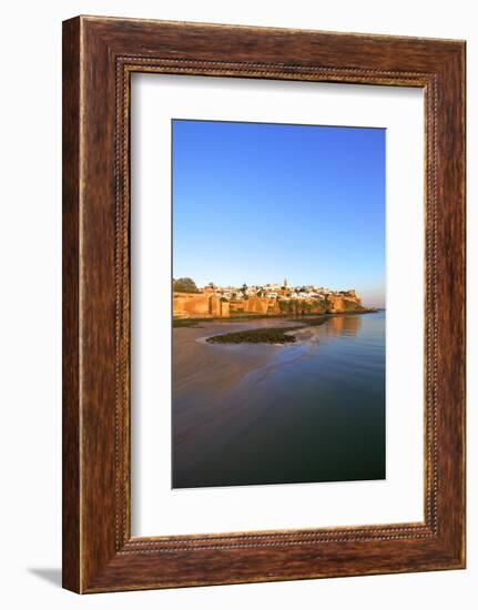 Oudaia Kasbah and Coastline, Rabat, Morocco, North Africa, Africa-Neil Farrin-Framed Photographic Print