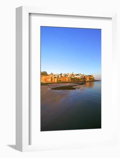 Oudaia Kasbah and Coastline, Rabat, Morocco, North Africa, Africa-Neil Farrin-Framed Photographic Print