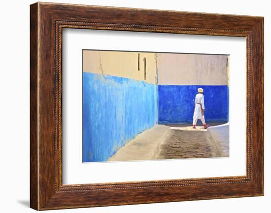 Oudaia Kasbah, Rabat, Morocco, North Africa, Africa-Neil Farrin-Framed Photographic Print