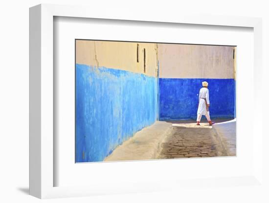 Oudaia Kasbah, Rabat, Morocco, North Africa, Africa-Neil Farrin-Framed Photographic Print