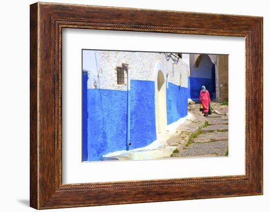 Oudaia Kasbah, Rabat, Morocco, North Africa, Africa-Neil Farrin-Framed Photographic Print