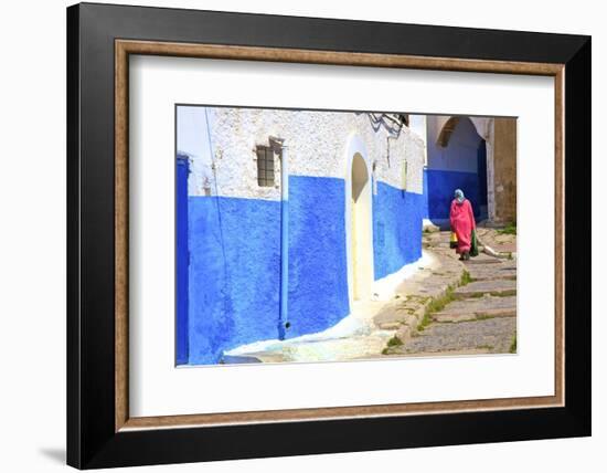 Oudaia Kasbah, Rabat, Morocco, North Africa, Africa-Neil Farrin-Framed Photographic Print