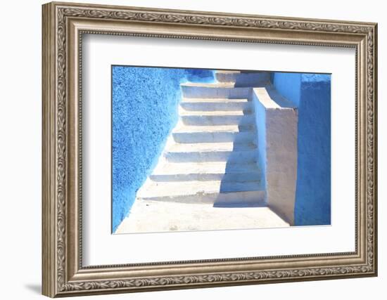 Oudaia Kasbah, Rabat, Morocco, North Africa-Neil Farrin-Framed Photographic Print