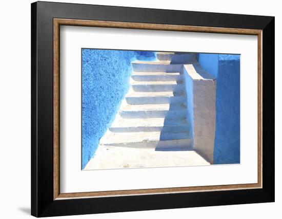 Oudaia Kasbah, Rabat, Morocco, North Africa-Neil Farrin-Framed Photographic Print