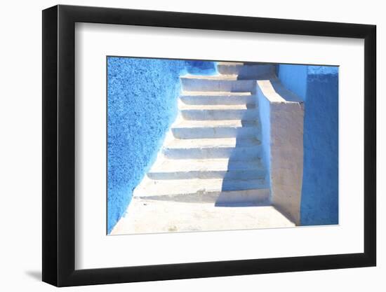 Oudaia Kasbah, Rabat, Morocco, North Africa-Neil Farrin-Framed Photographic Print