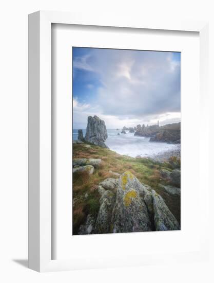 Ouessant - Bretagne - Le Phare Du Creac'h-Philippe Manguin-Framed Photographic Print