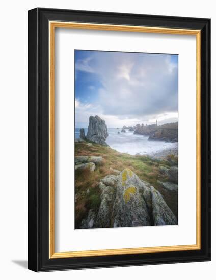 Ouessant - Bretagne - Le Phare Du Creac'h-Philippe Manguin-Framed Photographic Print