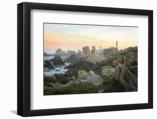 Ouessant island landscape-Philippe Manguin-Framed Photographic Print