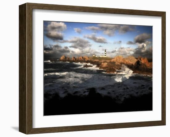 Ouessant Island Lighthouse-Philippe Manguin-Framed Photographic Print