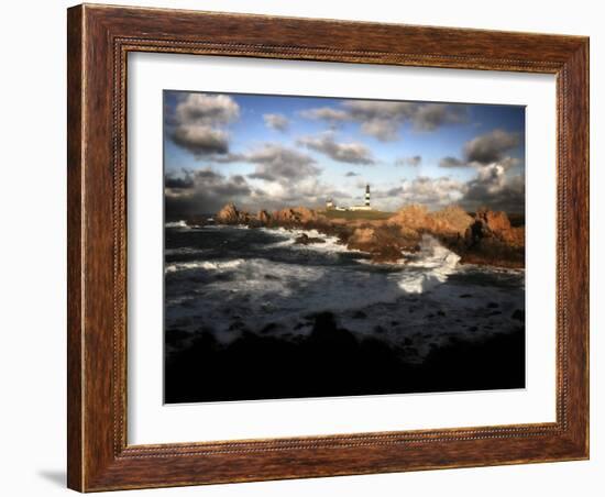 Ouessant Island Lighthouse-Philippe Manguin-Framed Photographic Print