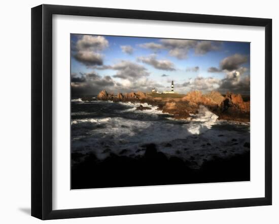 Ouessant Island Lighthouse-Philippe Manguin-Framed Photographic Print