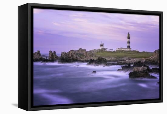 Ouessant Island Sunset-Philippe Manguin-Framed Premier Image Canvas