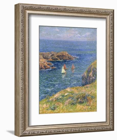 Ouessant, Jour de Calme, 1905-Henry Moret-Framed Giclee Print