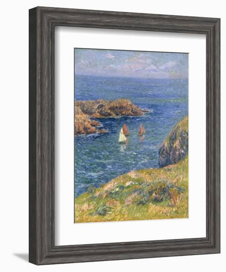 Ouessant, Jour de Calme, 1905-Henry Moret-Framed Giclee Print