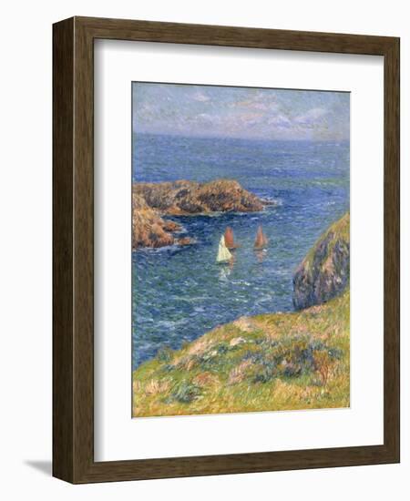 Ouessant, Jour de Calme, 1905-Henry Moret-Framed Giclee Print