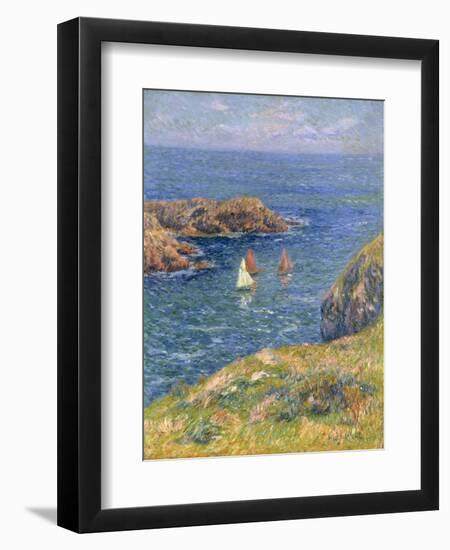 Ouessant, Jour de Calme, 1905-Henry Moret-Framed Giclee Print