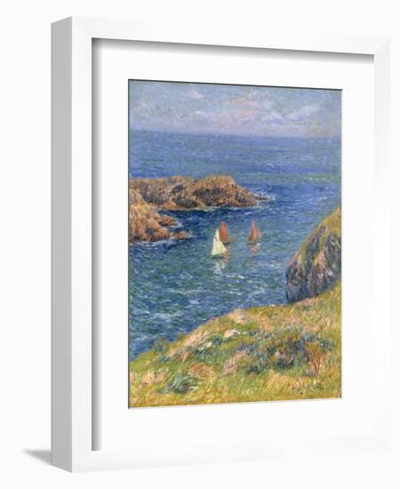 Ouessant, Jour de Calme, 1905-Henry Moret-Framed Giclee Print
