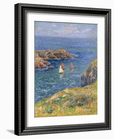 Ouessant, Jour de Calme, 1905-Henry Moret-Framed Giclee Print