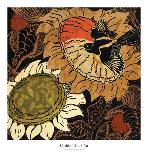 Sunflower Series #37-Ouida Touchon-Mounted Art Print