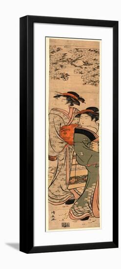 Ouka No Nibijin-Torii Kiyonaga-Framed Giclee Print