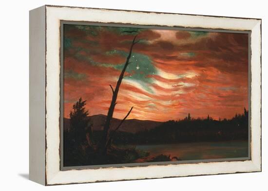 Our Banner in the Sky-Frederic Edwin Church-Framed Premier Image Canvas