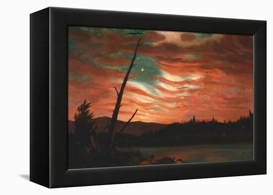 Our Banner in the Sky-Frederic Edwin Church-Framed Premier Image Canvas