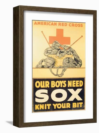 Our Boys Need Sox-null-Framed Premium Giclee Print
