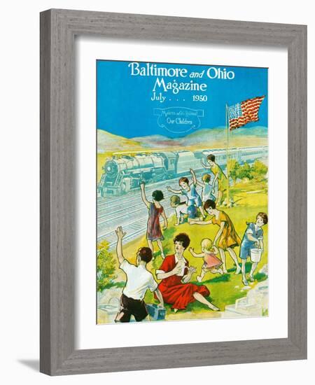 Our Children-Charles H. Dickson-Framed Giclee Print