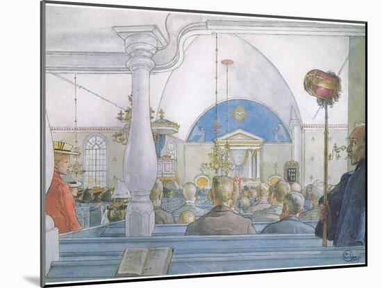 Our Church at Sundborn-Carl Larsson-Mounted Giclee Print