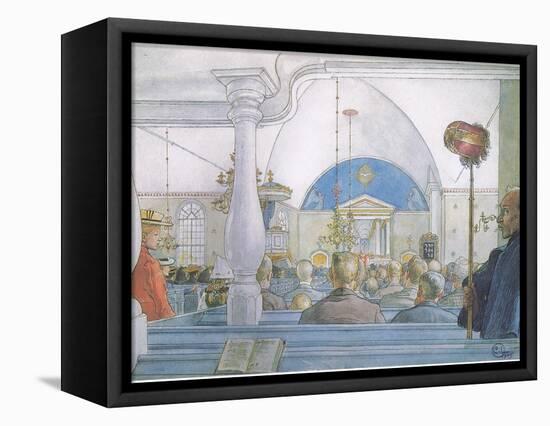 Our Church at Sundborn-Carl Larsson-Framed Premier Image Canvas