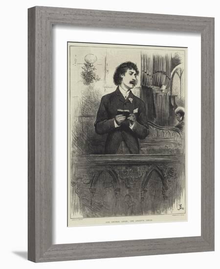 Our Church Choir, the Leading Tenor-Frederick Barnard-Framed Giclee Print