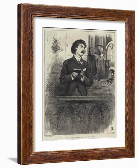 Our Church Choir, the Leading Tenor-Frederick Barnard-Framed Giclee Print