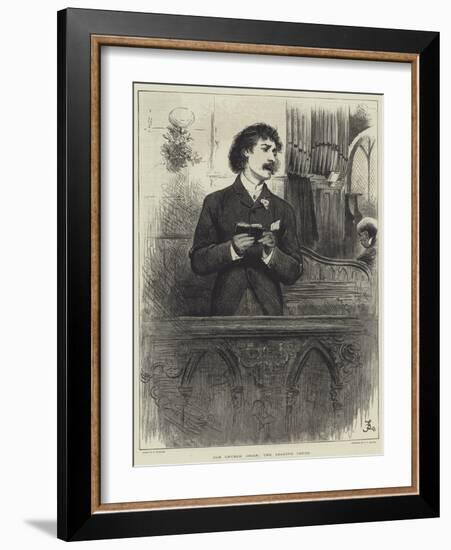 Our Church Choir, the Leading Tenor-Frederick Barnard-Framed Giclee Print