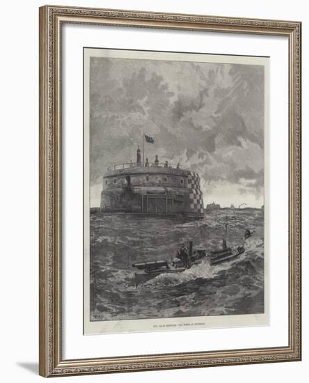 Our Coast Defences, the Forts at Spithead-William Heysham Overend-Framed Giclee Print