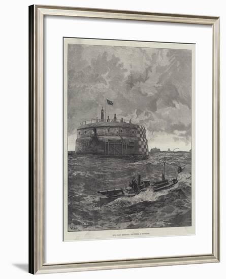 Our Coast Defences, the Forts at Spithead-William Heysham Overend-Framed Giclee Print