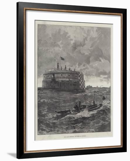 Our Coast Defences, the Forts at Spithead-William Heysham Overend-Framed Giclee Print