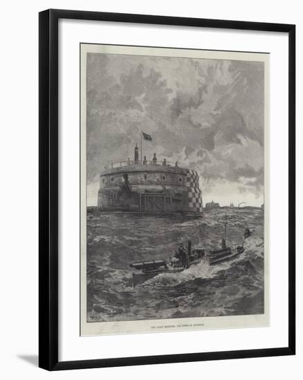 Our Coast Defences, the Forts at Spithead-William Heysham Overend-Framed Giclee Print