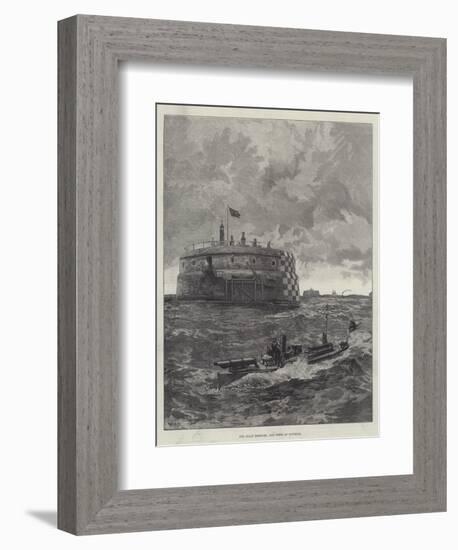 Our Coast Defences, the Forts at Spithead-William Heysham Overend-Framed Giclee Print