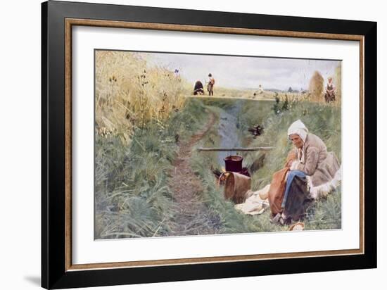 Our Daily Bread, 1886-Anders Leonard Zorn-Framed Giclee Print