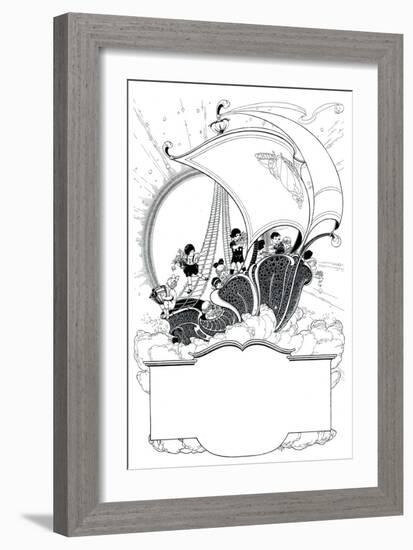 Our Easter Trip - Child Life-Charles A. Molitor-Framed Giclee Print