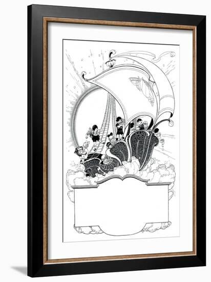 Our Easter Trip - Child Life-Charles A. Molitor-Framed Giclee Print