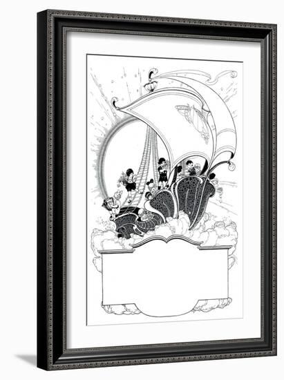 Our Easter Trip - Child Life-Charles A. Molitor-Framed Giclee Print